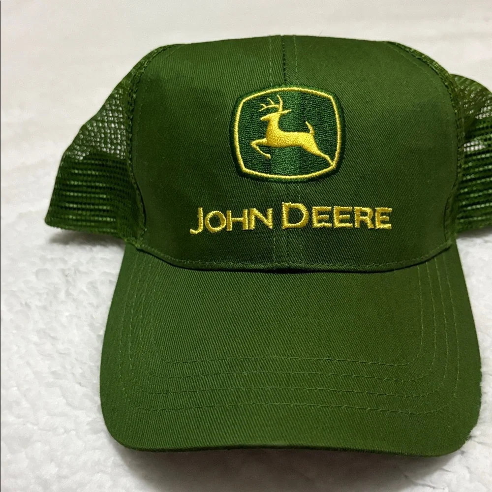 John Deere kids Green Mesh Cap